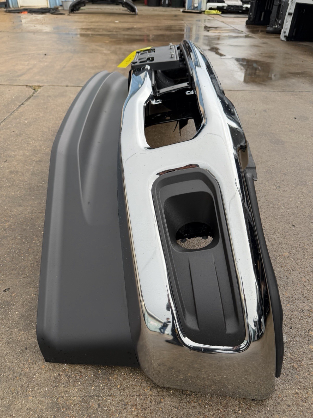 2023-2026 Ford F250 F350 Factory Front Chrome Bumper Fog Light Slot - Image 3