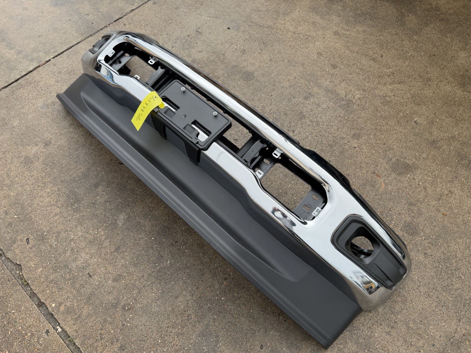 2023-2026 Ford F250 F350 Factory Front Chrome Bumper Fog Light Slot - Image 5