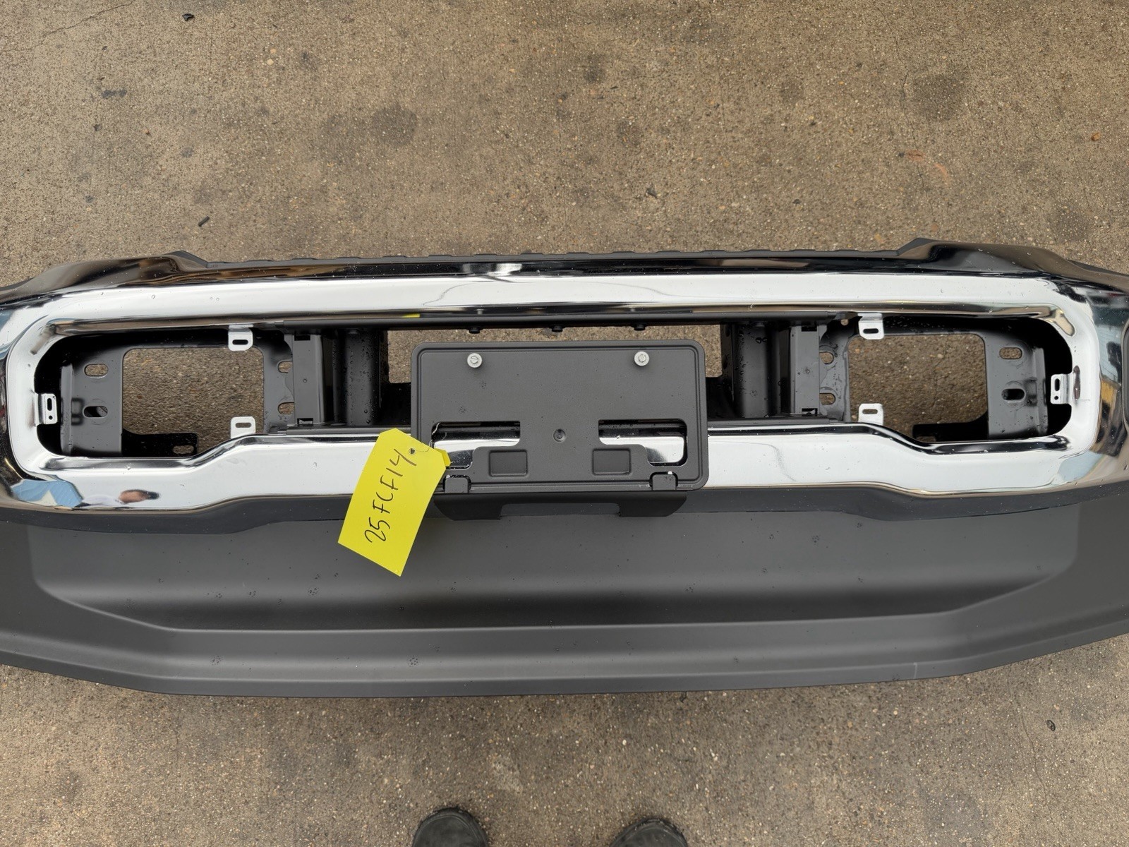 2023-2026 Ford F250 F350 Factory Front Chrome Bumper Fog Light Slot - Image 7