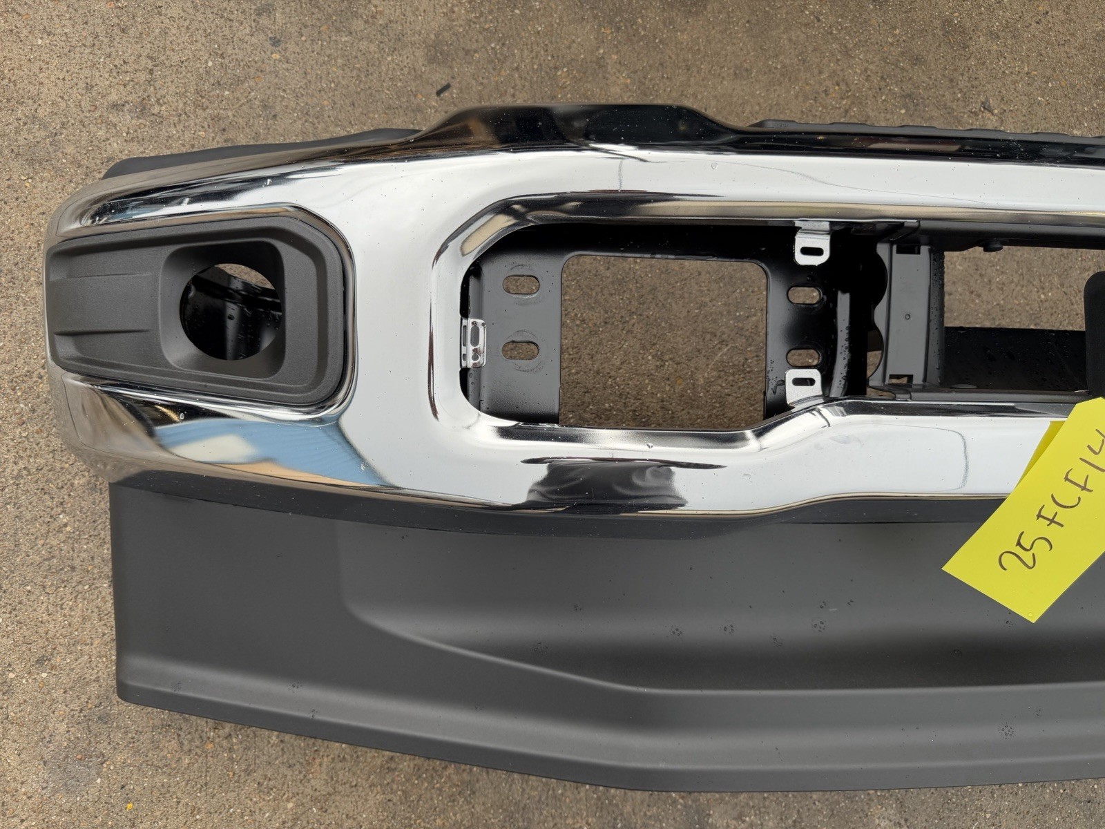 2023-2026 Ford F250 F350 Factory Front Chrome Bumper Fog Light Slot - Image 8