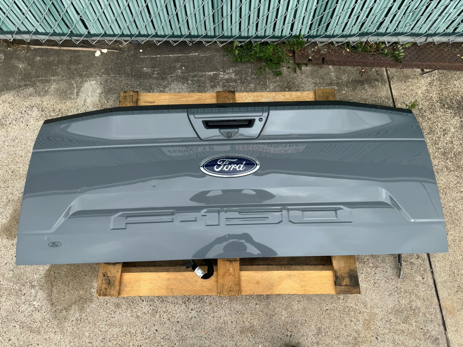 2018-2020 Ford F150 Factory Tailgate Step Camera Auto Release Lead Foot Gray OEM