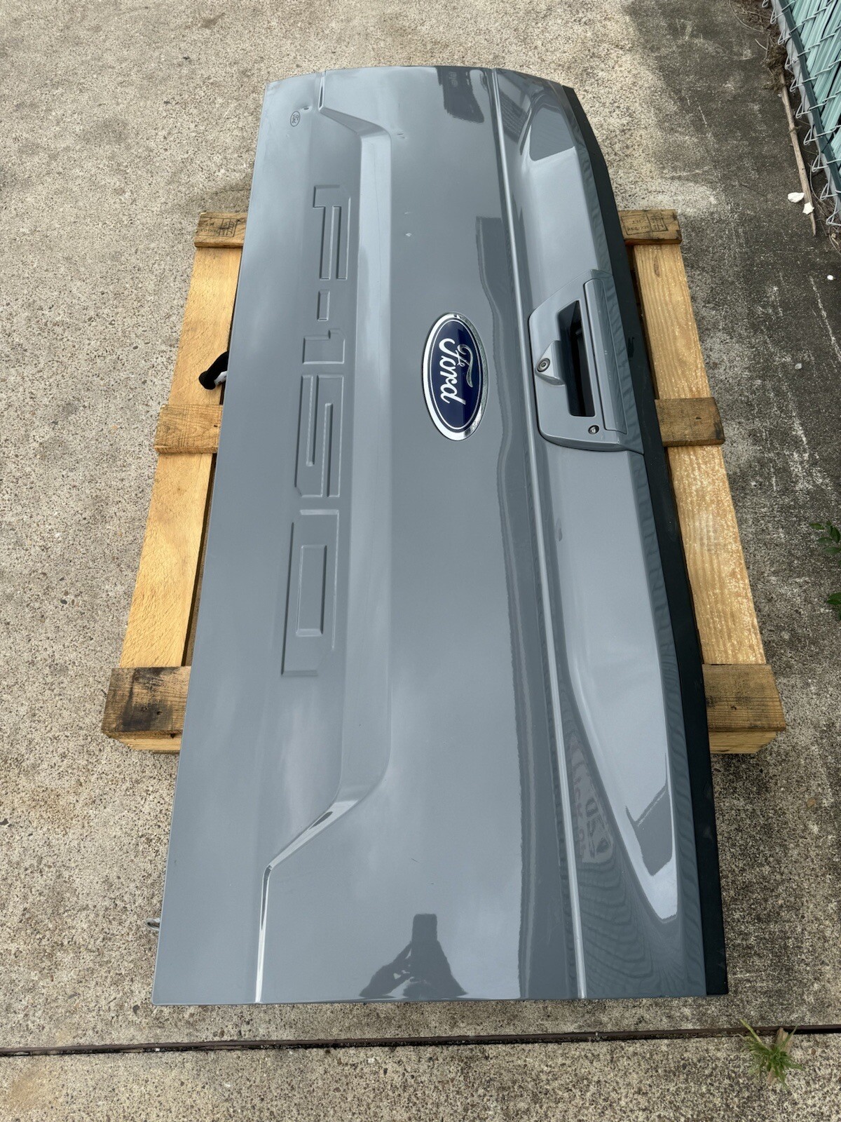 2018-2020 Ford F150 Factory Tailgate Step Camera Auto Release Lead Foot Gray OEM - Image 5