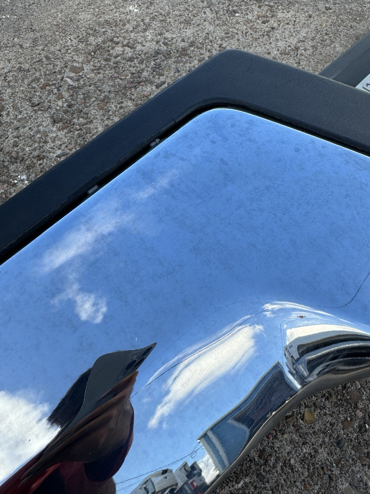 2017-2022 Ford F250 F350 Factory Chrome Rear Bumper No Sensor Holes OEM - Image 9