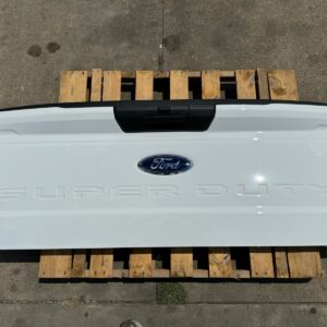 2023-2026 Ford F250 F350 Factory Tailgate STEP Camera Hole OEM Oxford White
