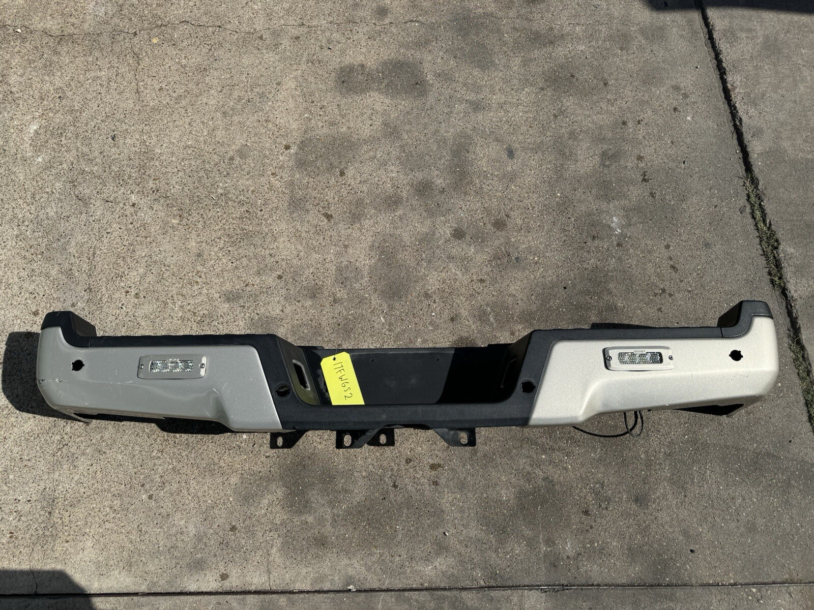 2017-2022 Ford F250 F350 Factory Rear Bumper White Gold RIGID light & Sensor OEM