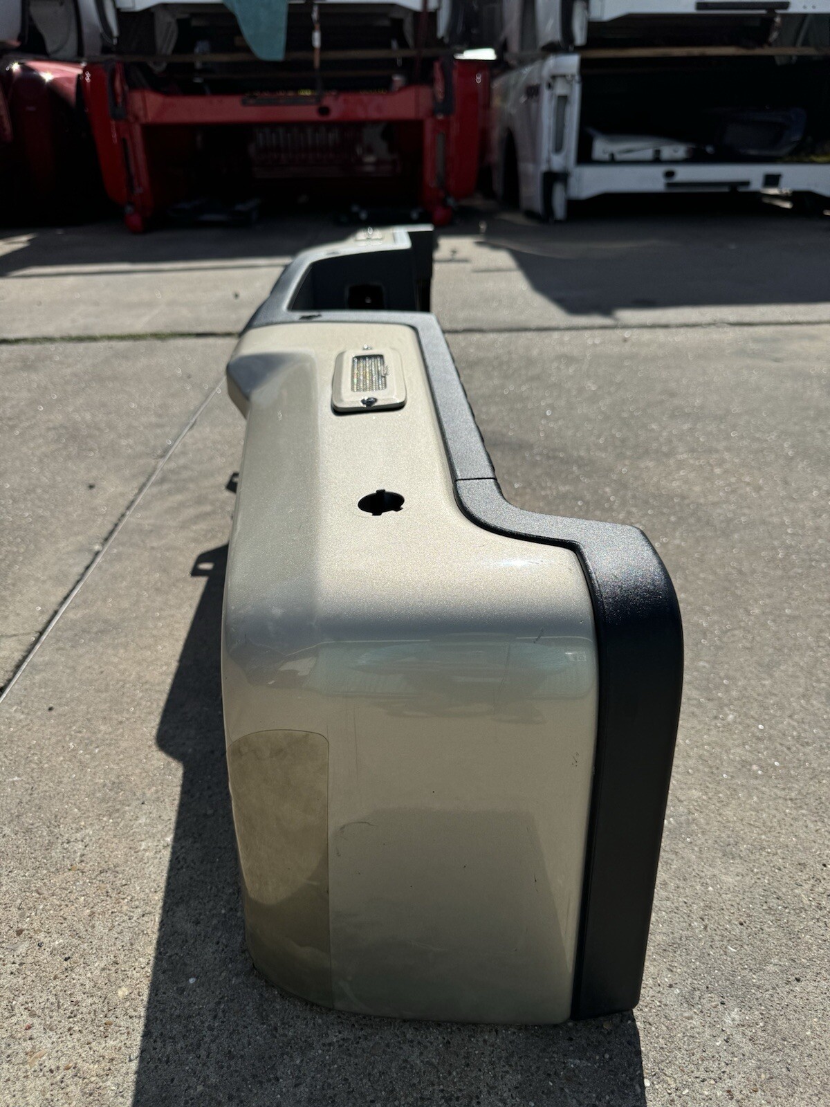 2017-2022 Ford F250 F350 Factory Rear Bumper White Gold RIGID light & Sensor OEM - Image 11