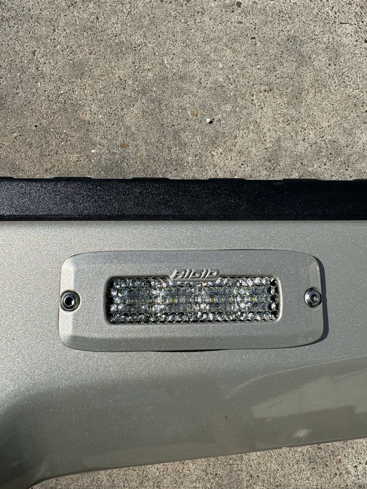 2017-2022 Ford F250 F350 Factory Rear Bumper White Gold RIGID light & Sensor OEM - Image 12