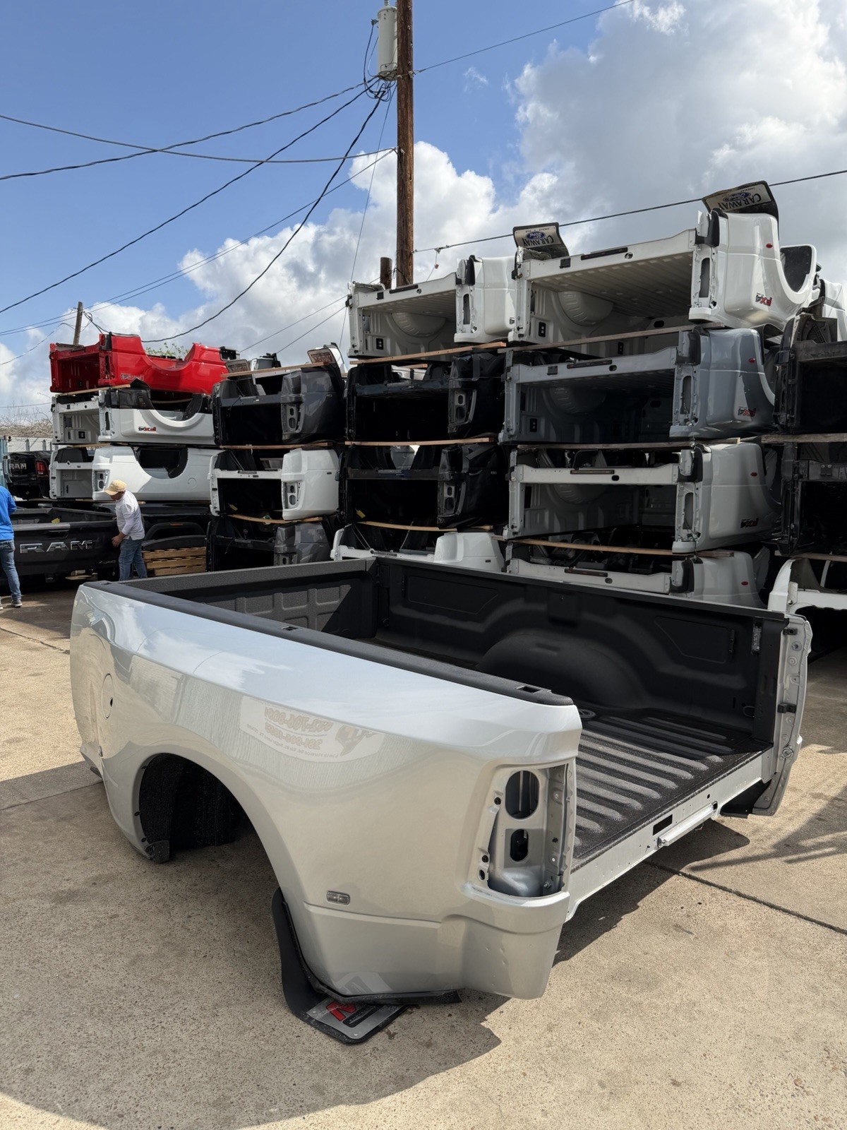2019-2026 Ram 3500 Dually Bed ONLY 8FT OEM Silver Zynith DRW Take Off - Image 13