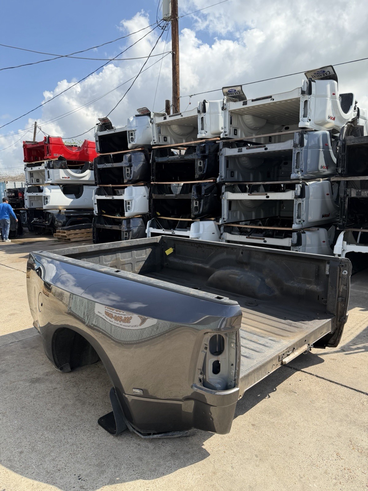 2019-2026 Ram 3500 Dually Bed ONLY 8FT OEM Granite Crystal Metallic DRW Take Off - Image 15