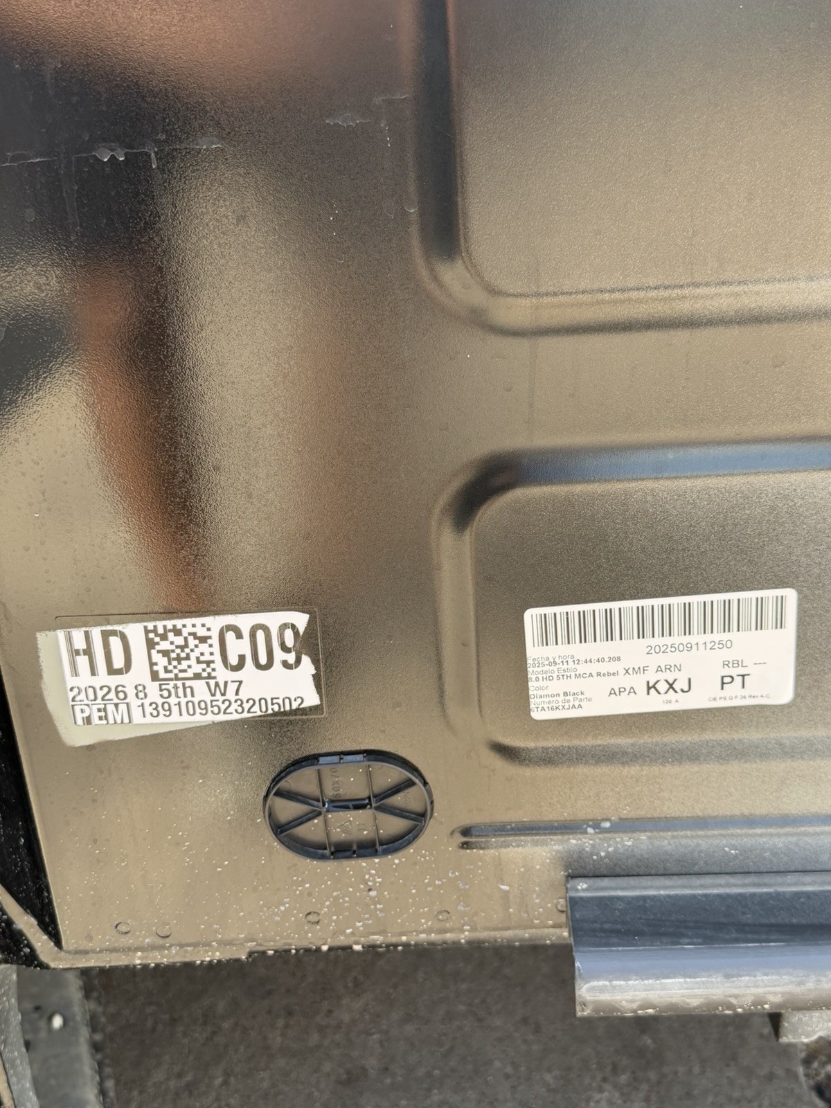 2019-2026 Ram 3500 Dually Bed ONLY 8FT OEM Diamond Black DRW Take Off - Image 7