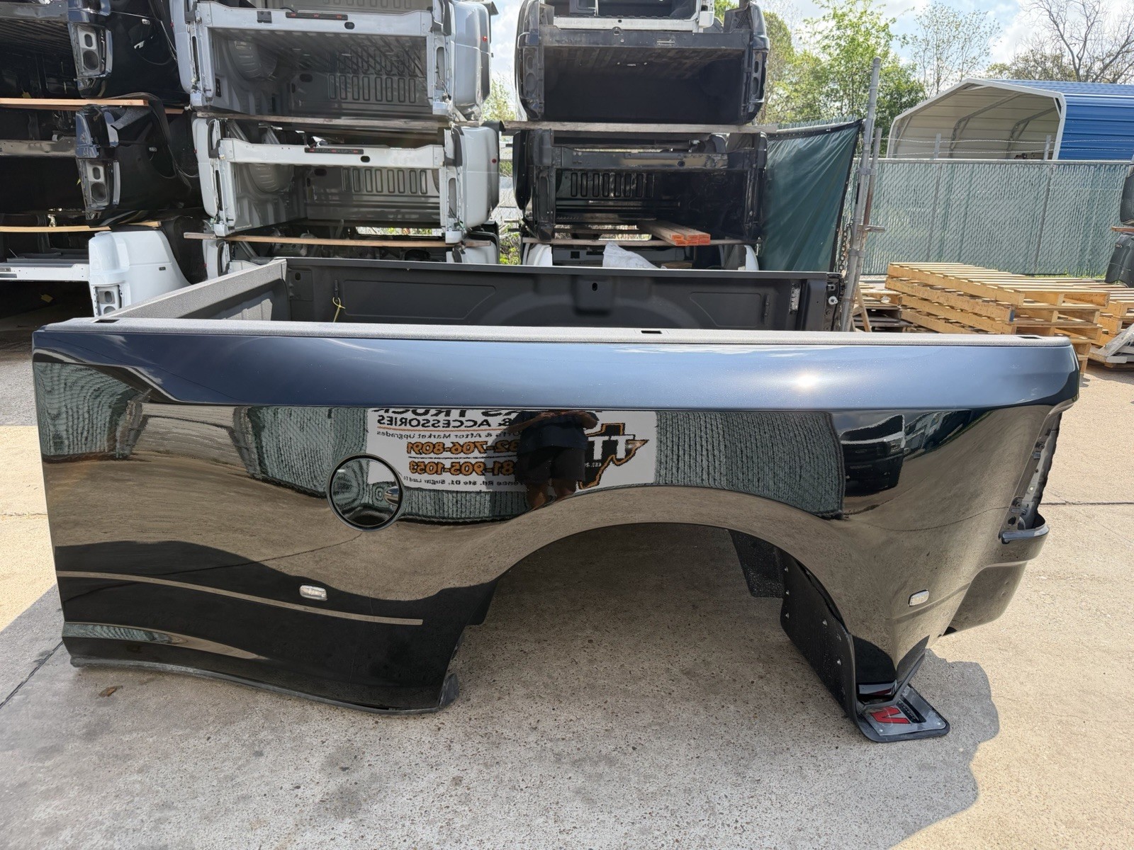 2019-2026 Ram 3500 Dually Bed ONLY 8FT OEM Diamond Black DRW Take Off - Image 10
