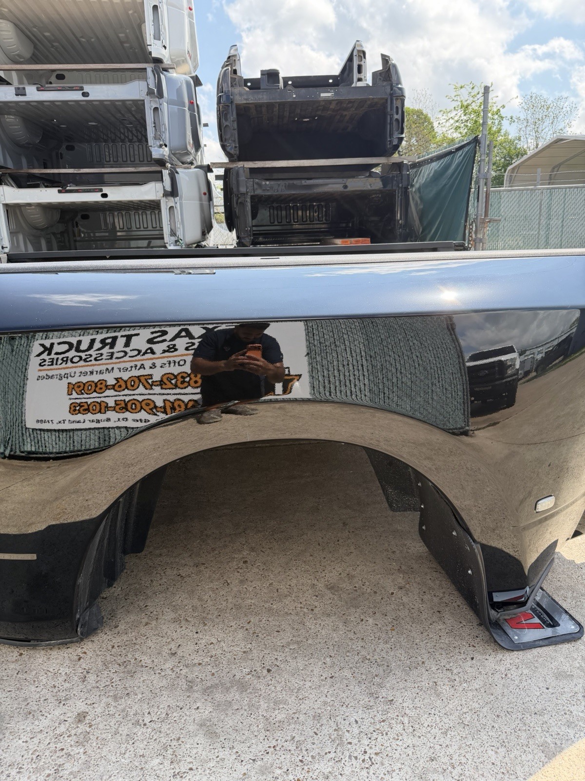 2019-2026 Ram 3500 Dually Bed ONLY 8FT OEM Diamond Black DRW Take Off - Image 12
