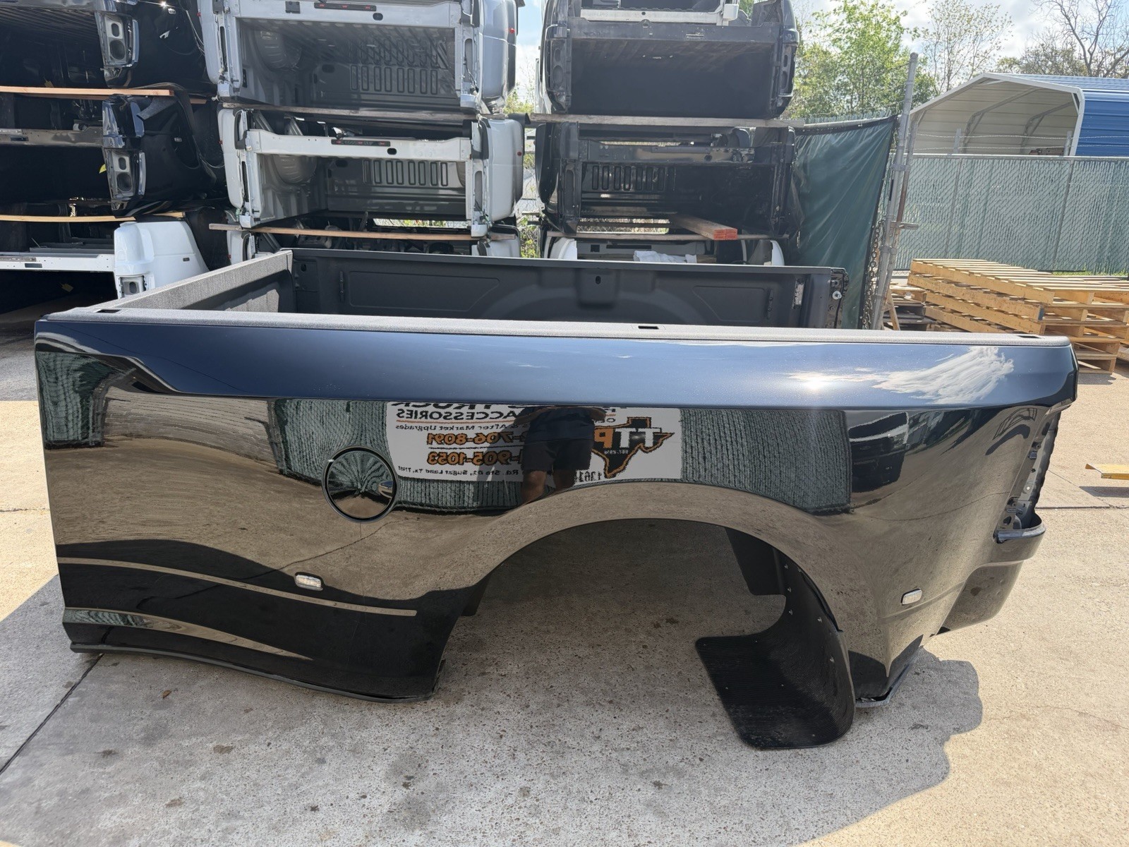 2019-2026 Ram 3500 Dually Bed ONLY 8FT OEM Diamond Black DRW Take Off - Image 10