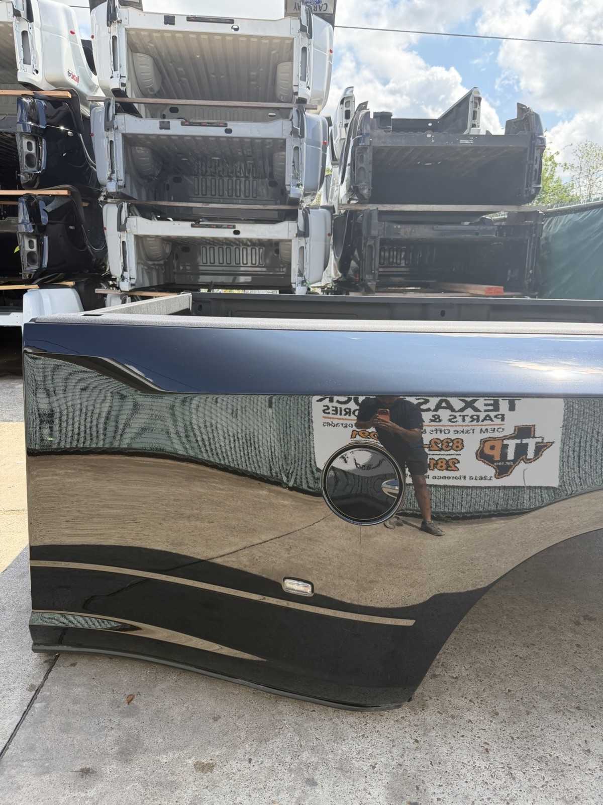 2019-2026 Ram 3500 Dually Bed ONLY 8FT OEM Diamond Black DRW Take Off - Image 11