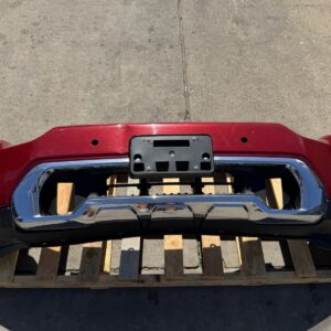 2020-2023 GMC Sierra 2500 3500 Factory Painted Red Front Bumper w/ Sensor Holes