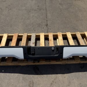2023-2026 Ford F250 F350 Factory Painted Rear Bumper Oxford White w/ Sensor