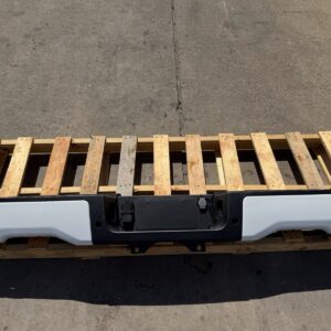 2023-2026 Ford F250 F350 Factory Painted Rear Bumper Oxford White w/ Sensor