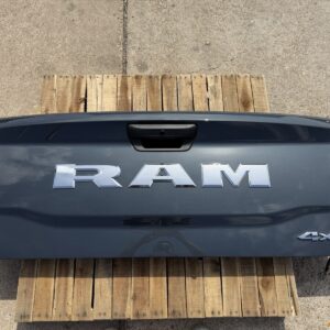 2019-2026 Ram 2500 3500 Factory Tailgate Forged Blue Metallic OEM w/ Camera Hole