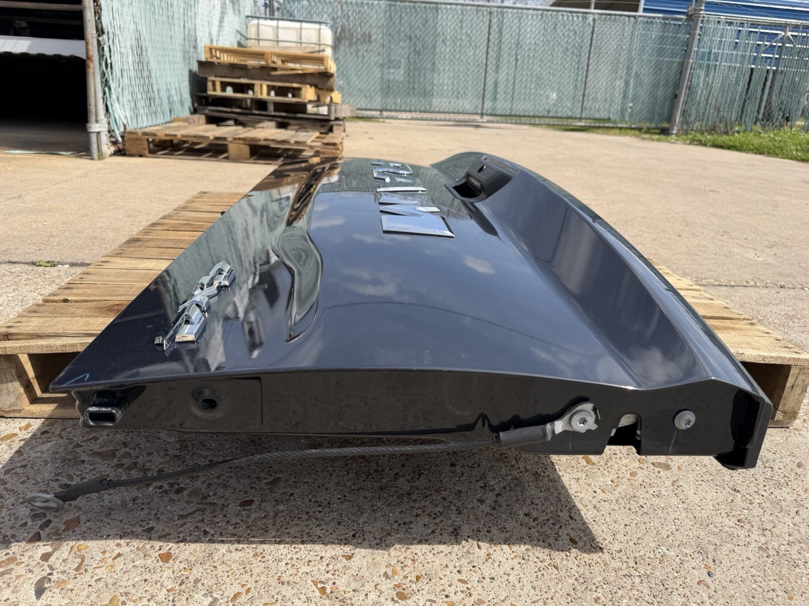 2019-2026 Ram 2500 3500 Factory Tailgate Forged Blue Metallic OEM w/ Camera Hole - Image 3