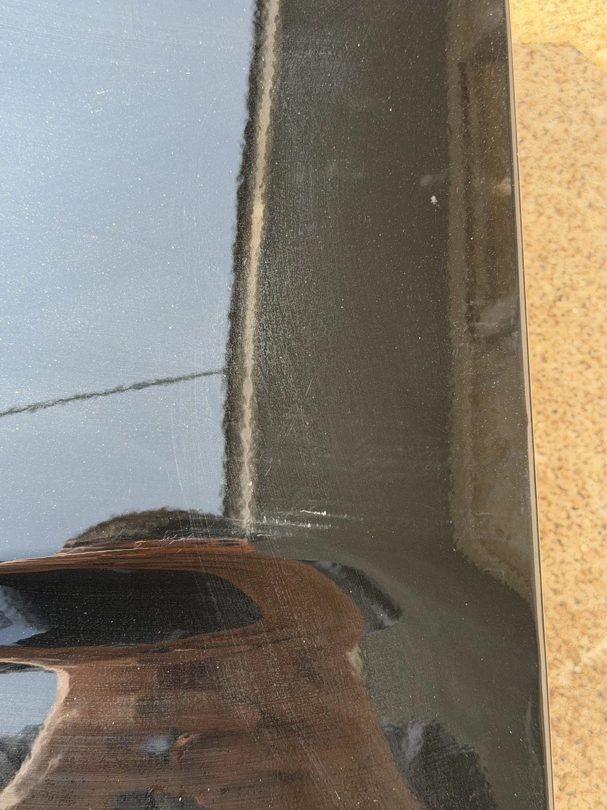 2019-2026 Ram 2500 3500 Factory Tailgate Diamond Black Crystal OEM w/ Camera Hole - Image 13