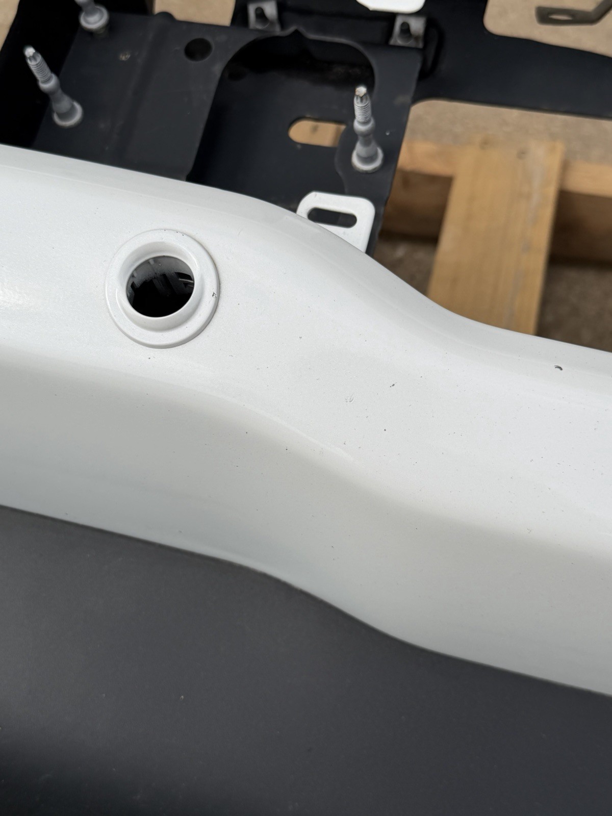 2023-2026 Ford F250 F350 Factory Front Bumper Star White Fog Light & Sensor OEM - Image 17