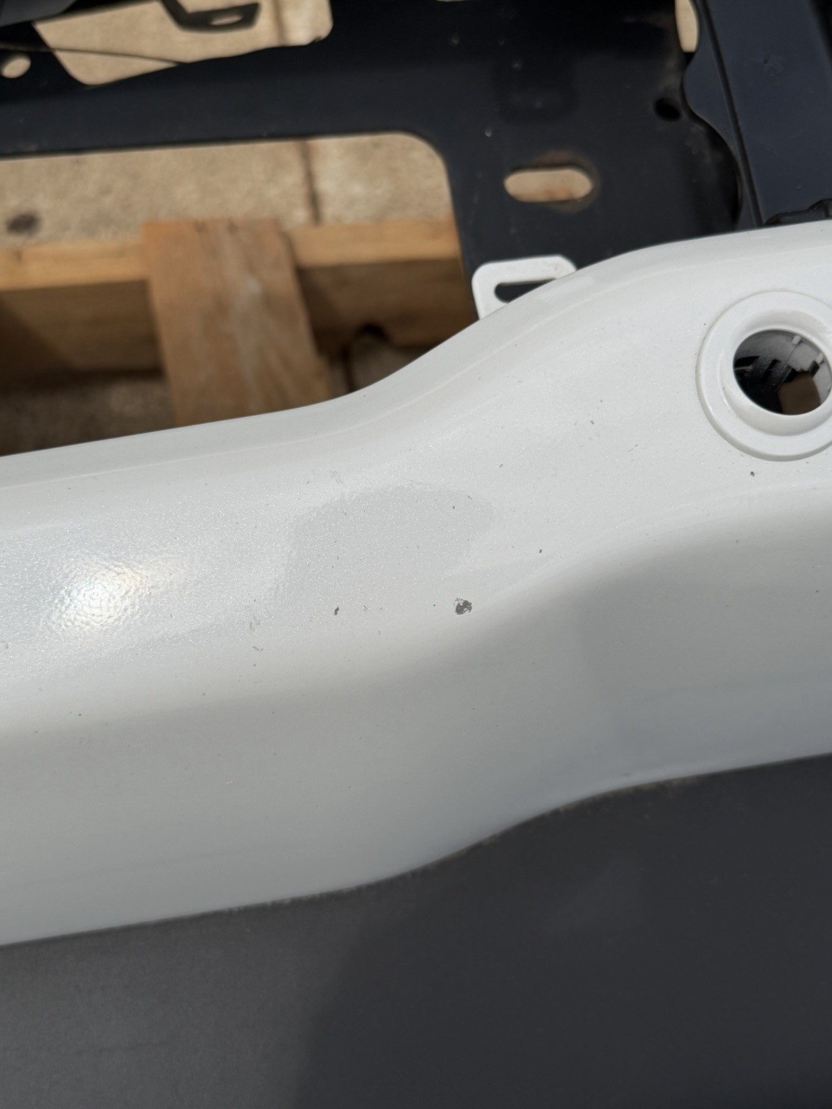 2023-2026 Ford F250 F350 Factory Front Bumper Star White Fog Light & Sensor OEM - Image 20