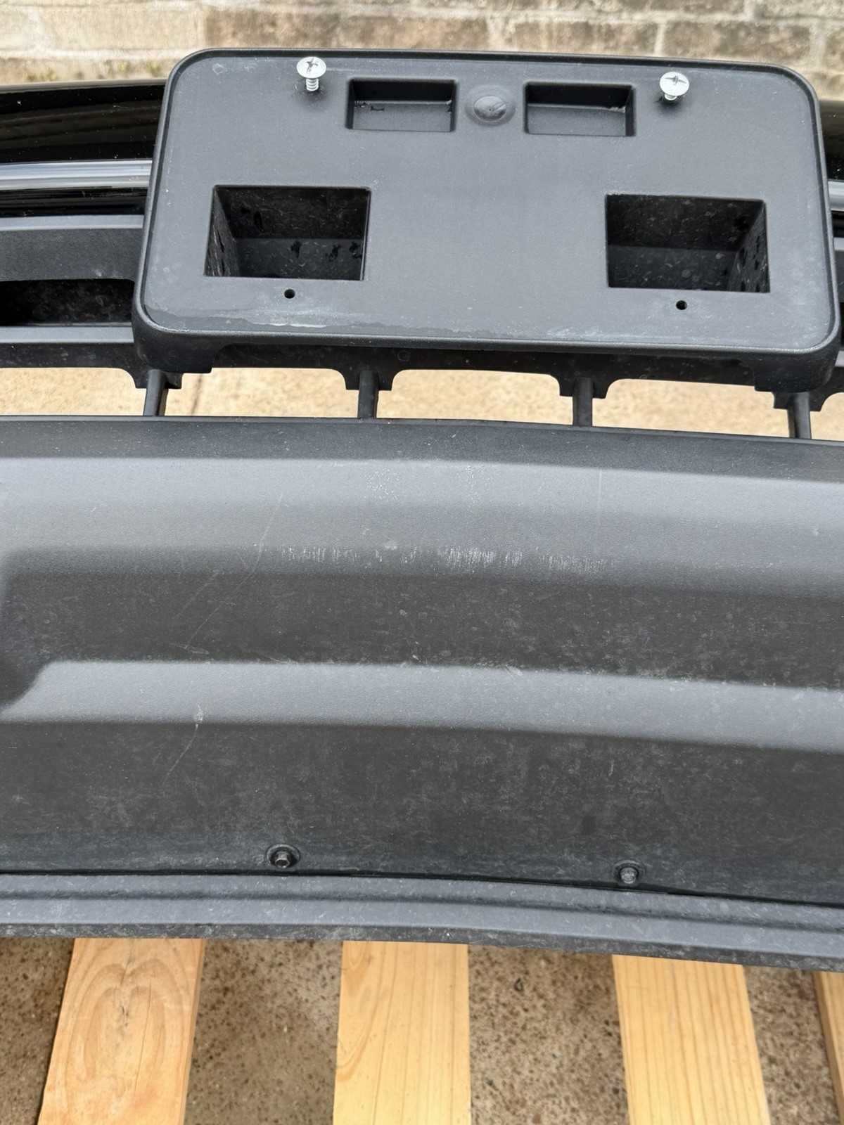 2024-2026 Chevy Silverado 2500 3500 Factory Black Front Bumper Sensor Hole OEM - Image 12