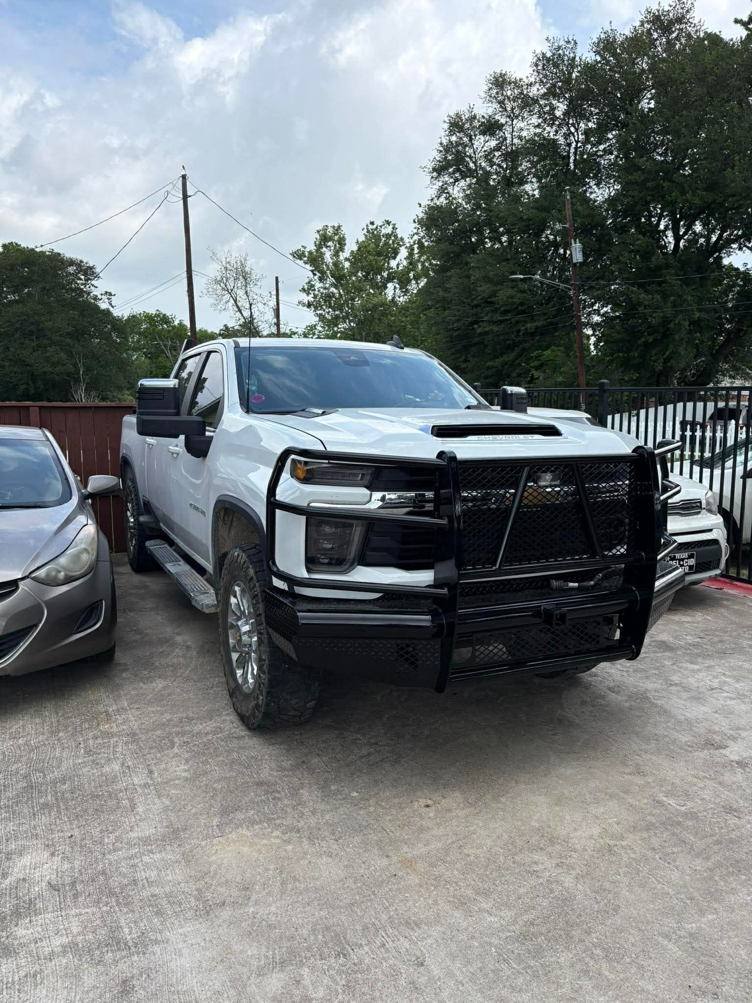 Ranch Hand Legend aftermarket front replacement bumper installed on 2026 Chevy 2500