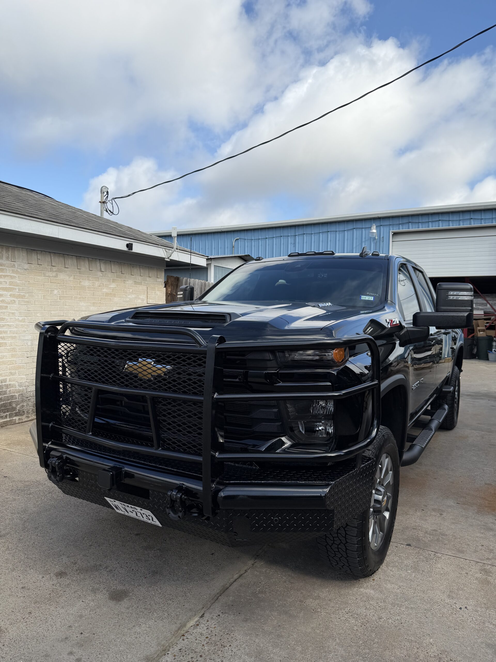 Tough Country Traditional aftermarket front replacement bumper on 2026 Chevy 2500