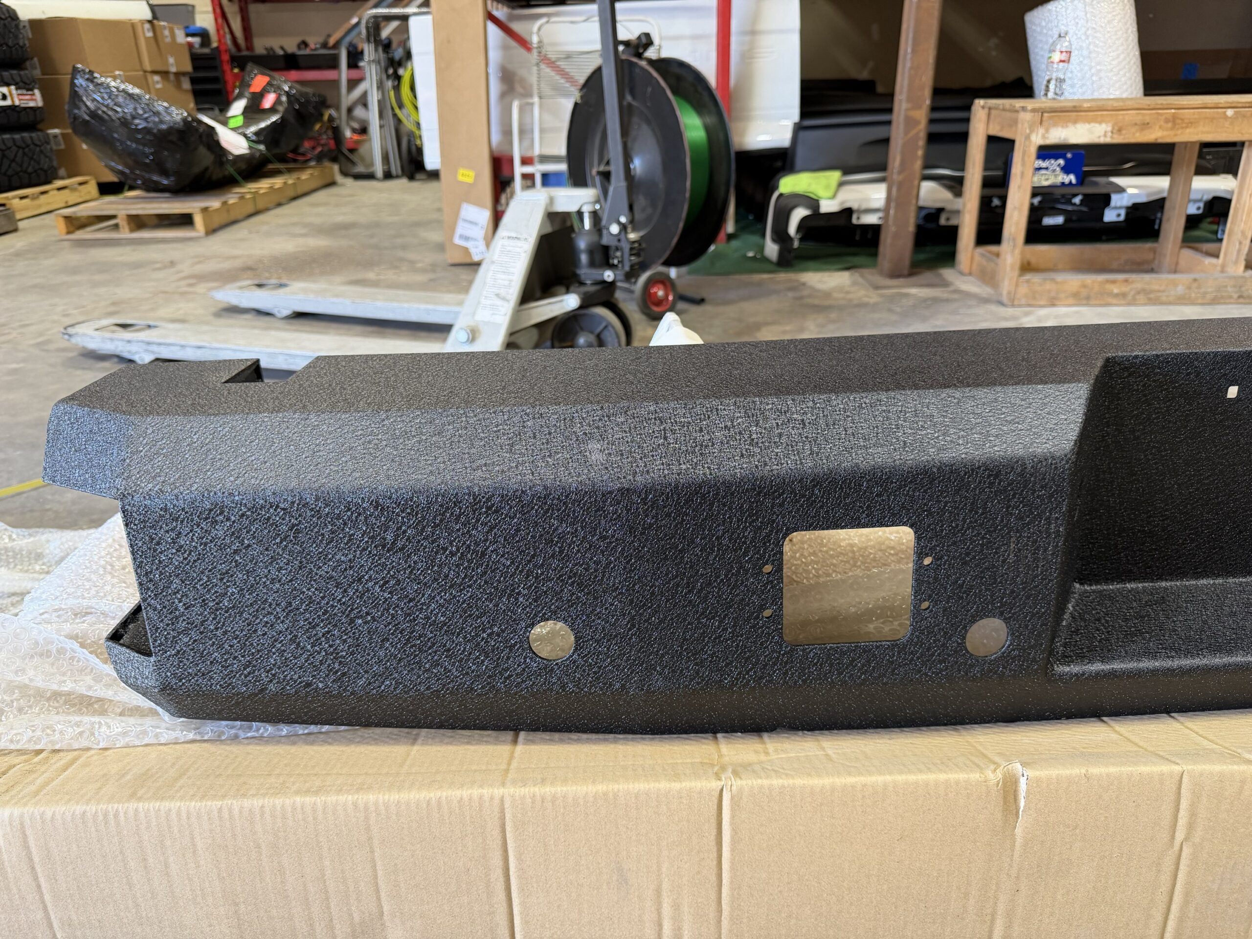 Tough Country Ford rear bumper — mounting hardware