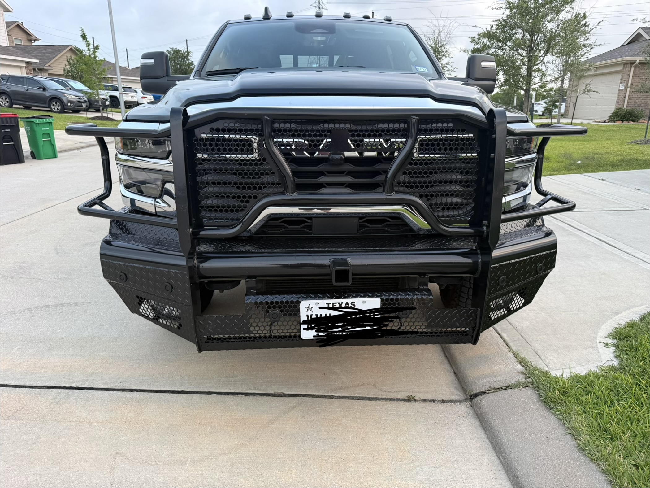 One Source Ram 2500 bumper — side view