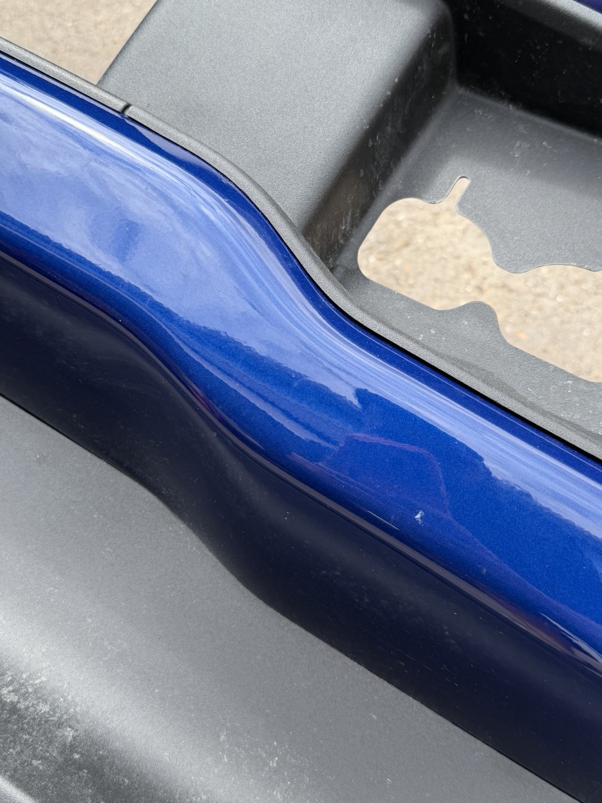 2023-2026 Ford F250 F350 Factory Front Bumper Argon Blue w/ Fog Light OEM - Image 14