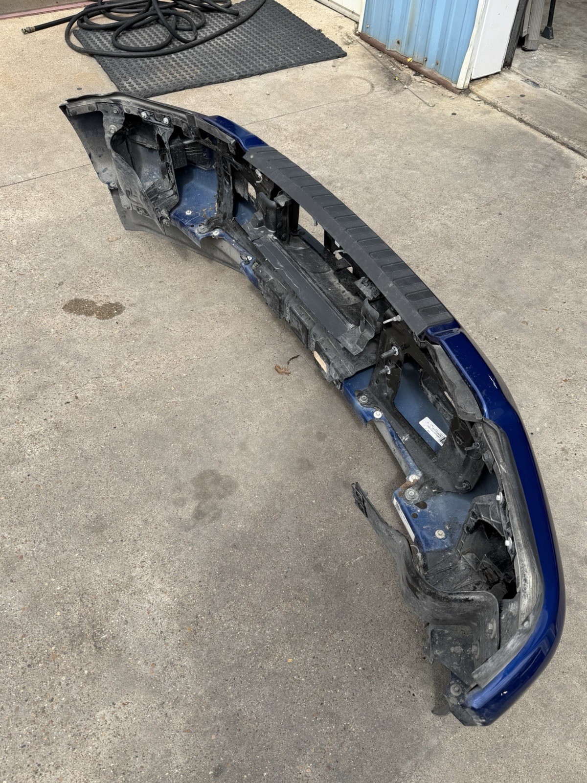 2023-2026 Ford F250 F350 Factory Front Bumper Argon Blue w/ Fog Light OEM - Image 17