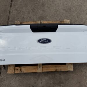 2023-2026 Ford F250 F350 Factory Tailgate Oxford White NO STEP Camera Hole