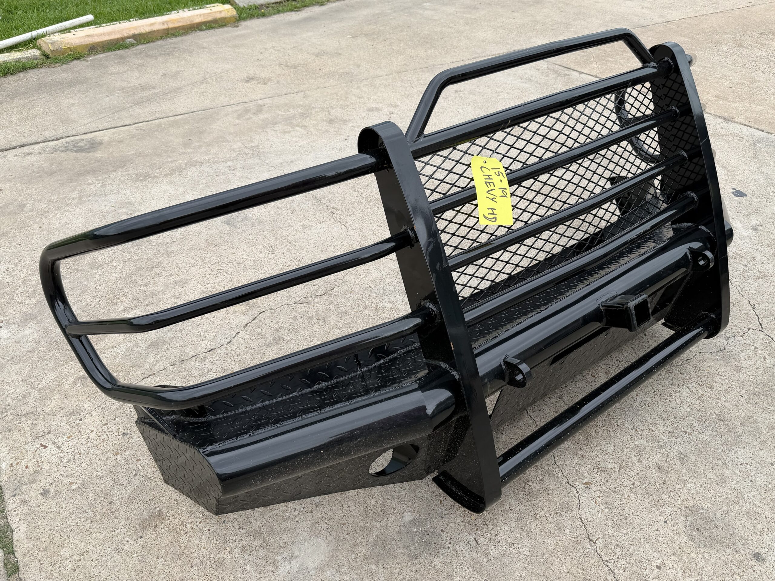 Tough Country Chevy Silverado bumper — finish and texture
