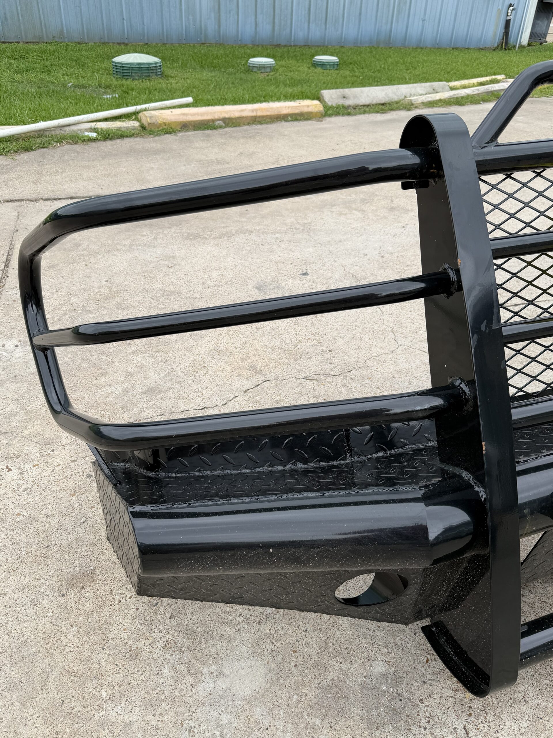 Tough Country Chevy Silverado bumper — back view