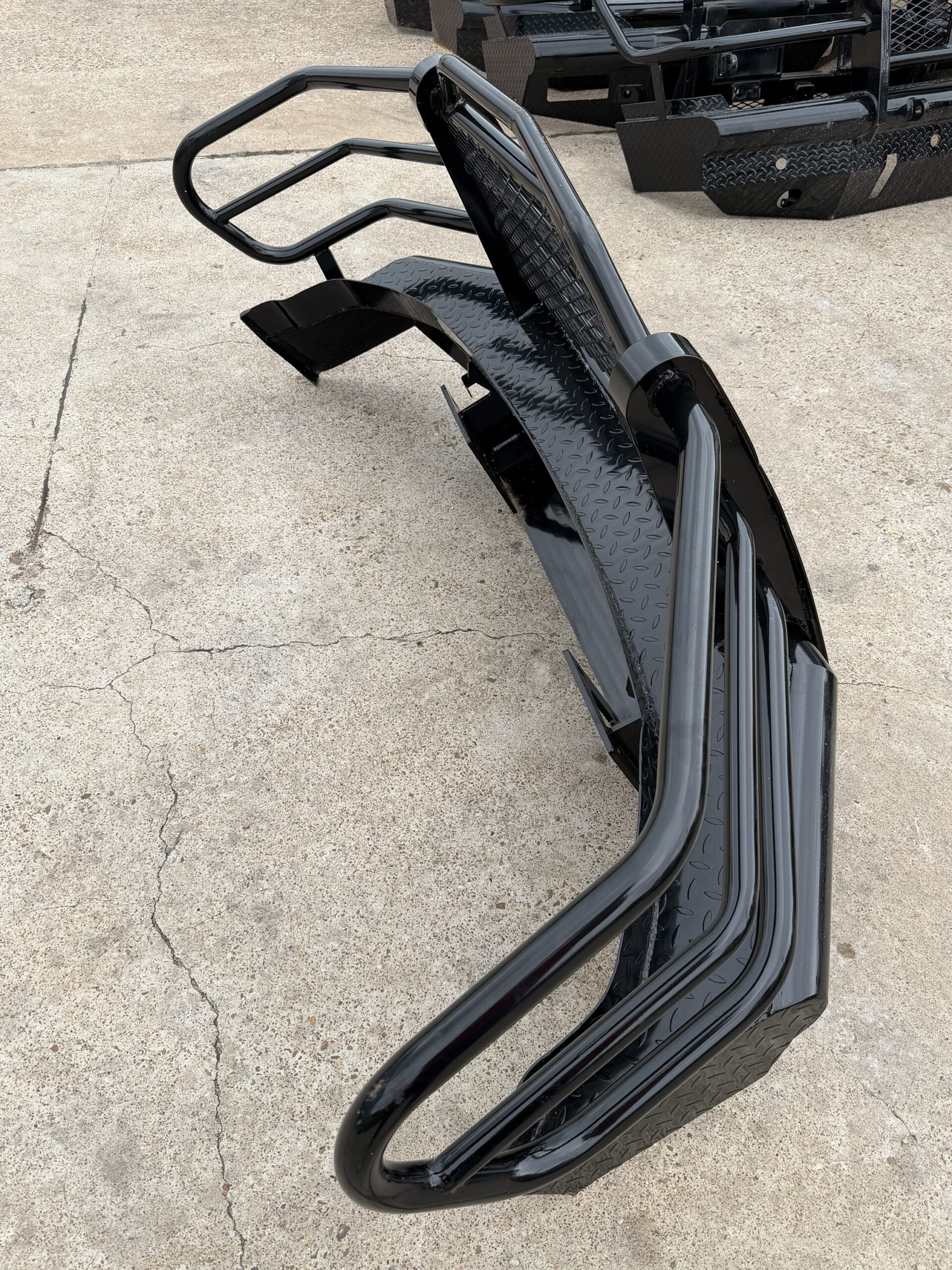 Tough Country Chevy Silverado bumper — side angle view