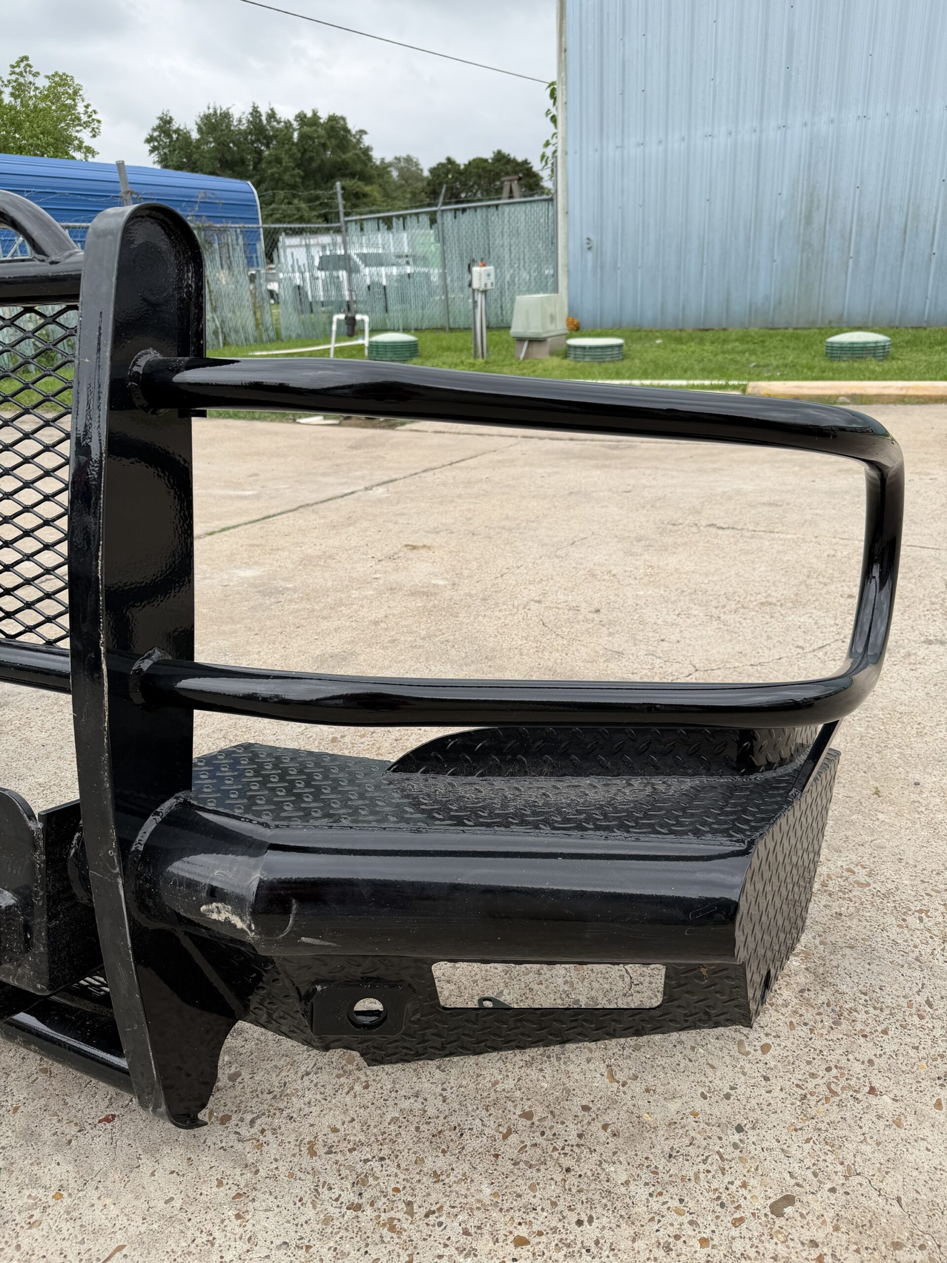 Tough Country Traditional Ram bumper — back view