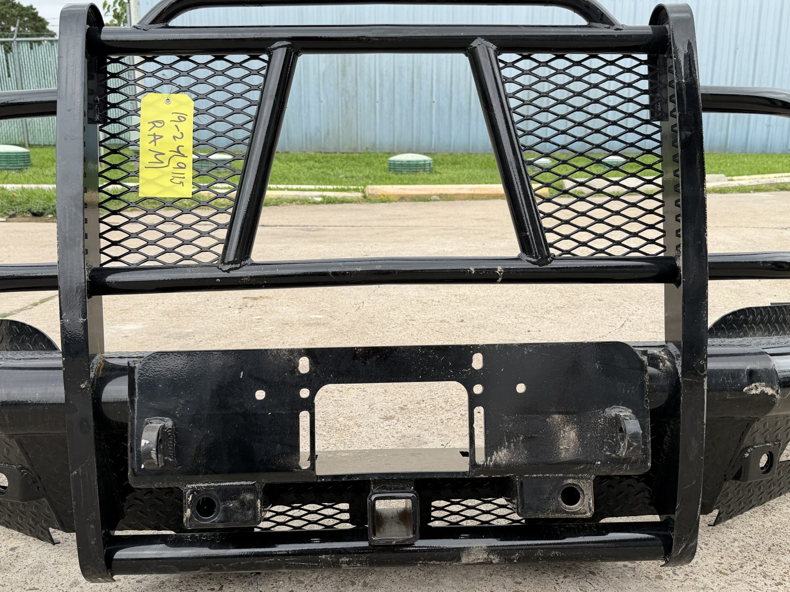 Tough Country Traditional Ram bumper — top view