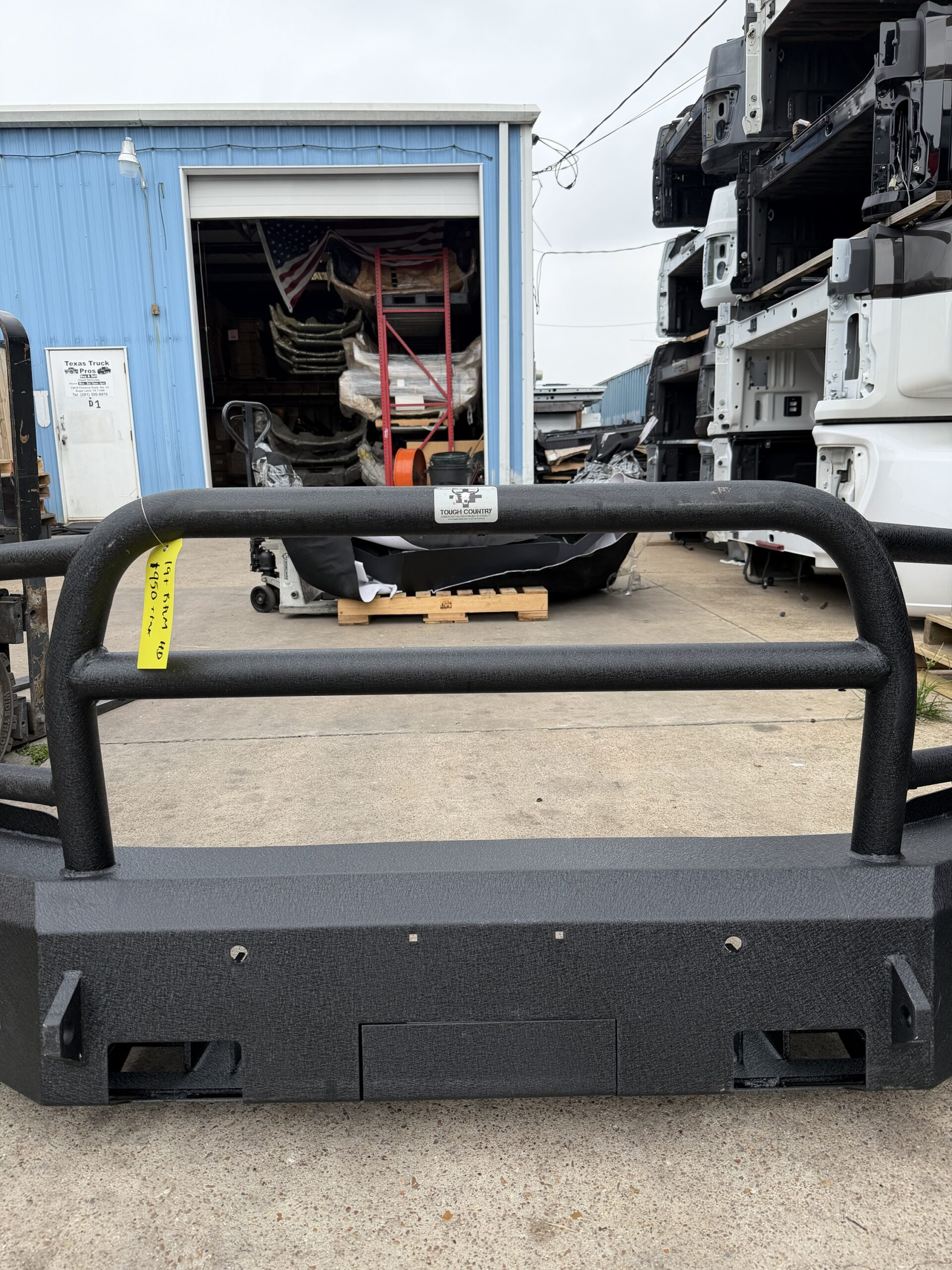 Tough Country Evolution Ram bumper — top view
