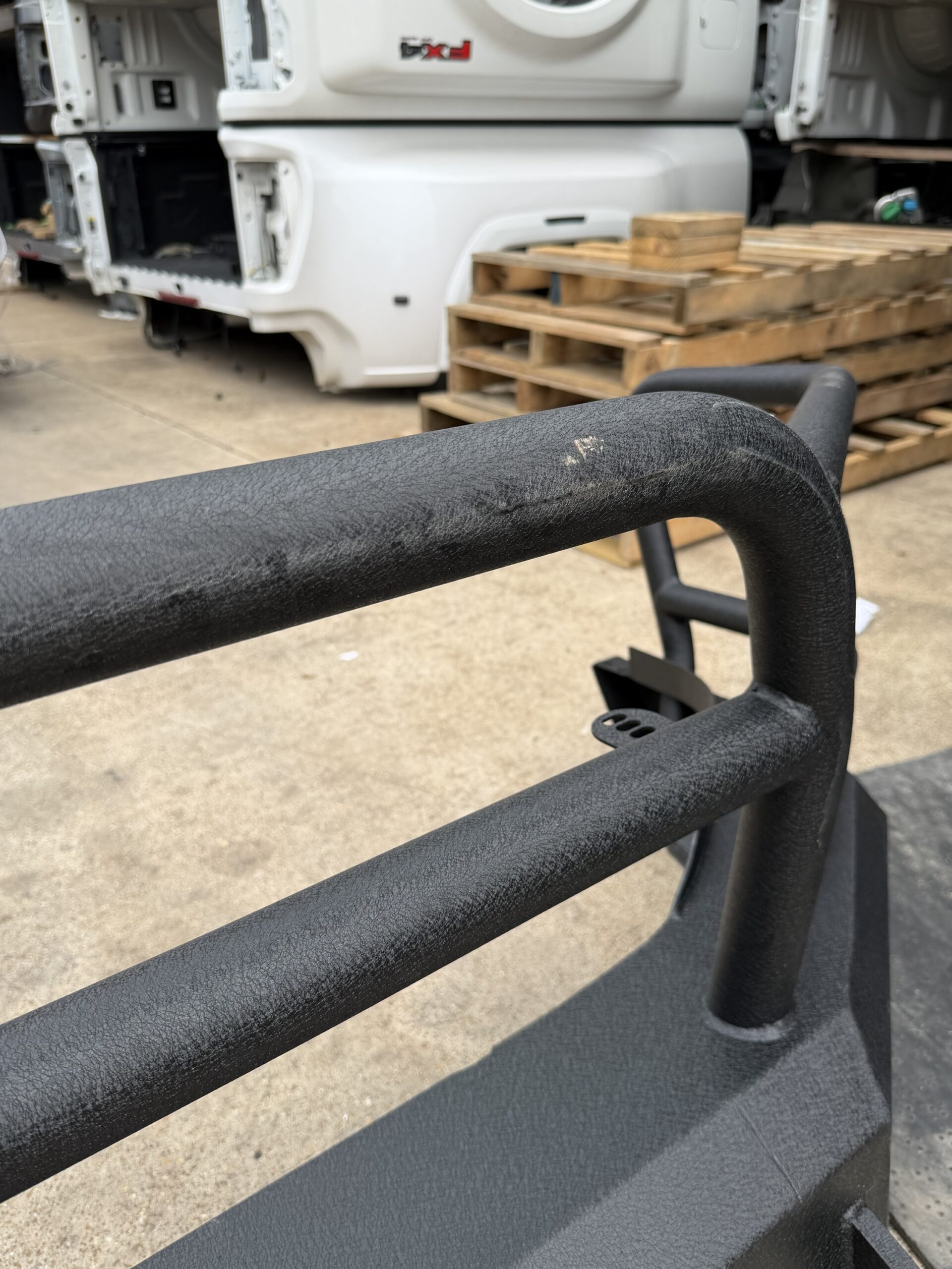 Tough Country Evolution Ram bumper — mounting hardware