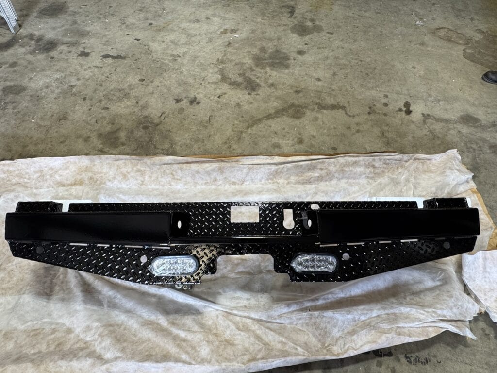 Ranch Hand Ram 1500 bumper — angle view