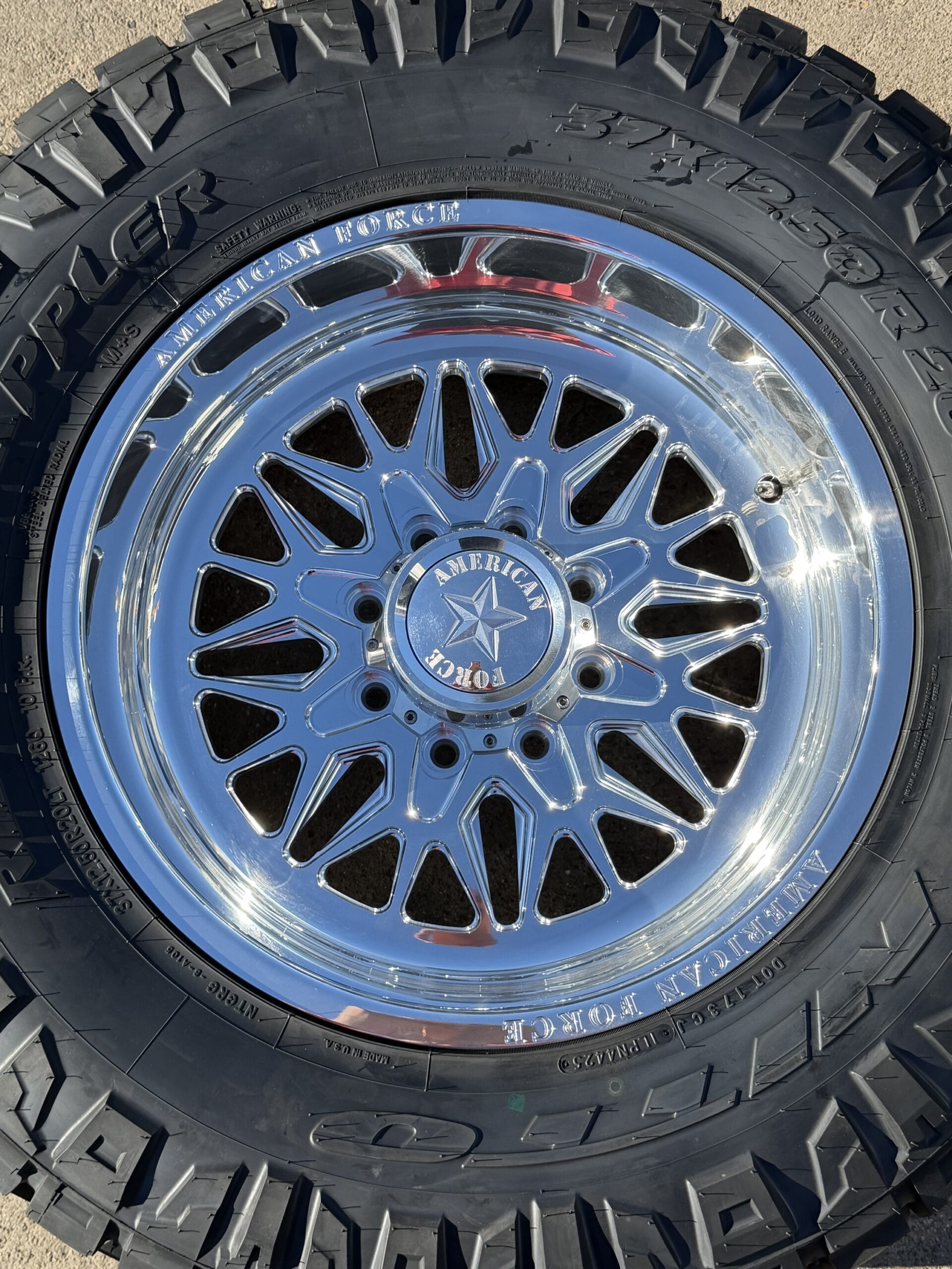 American Force Iceberg SS wheels — side view