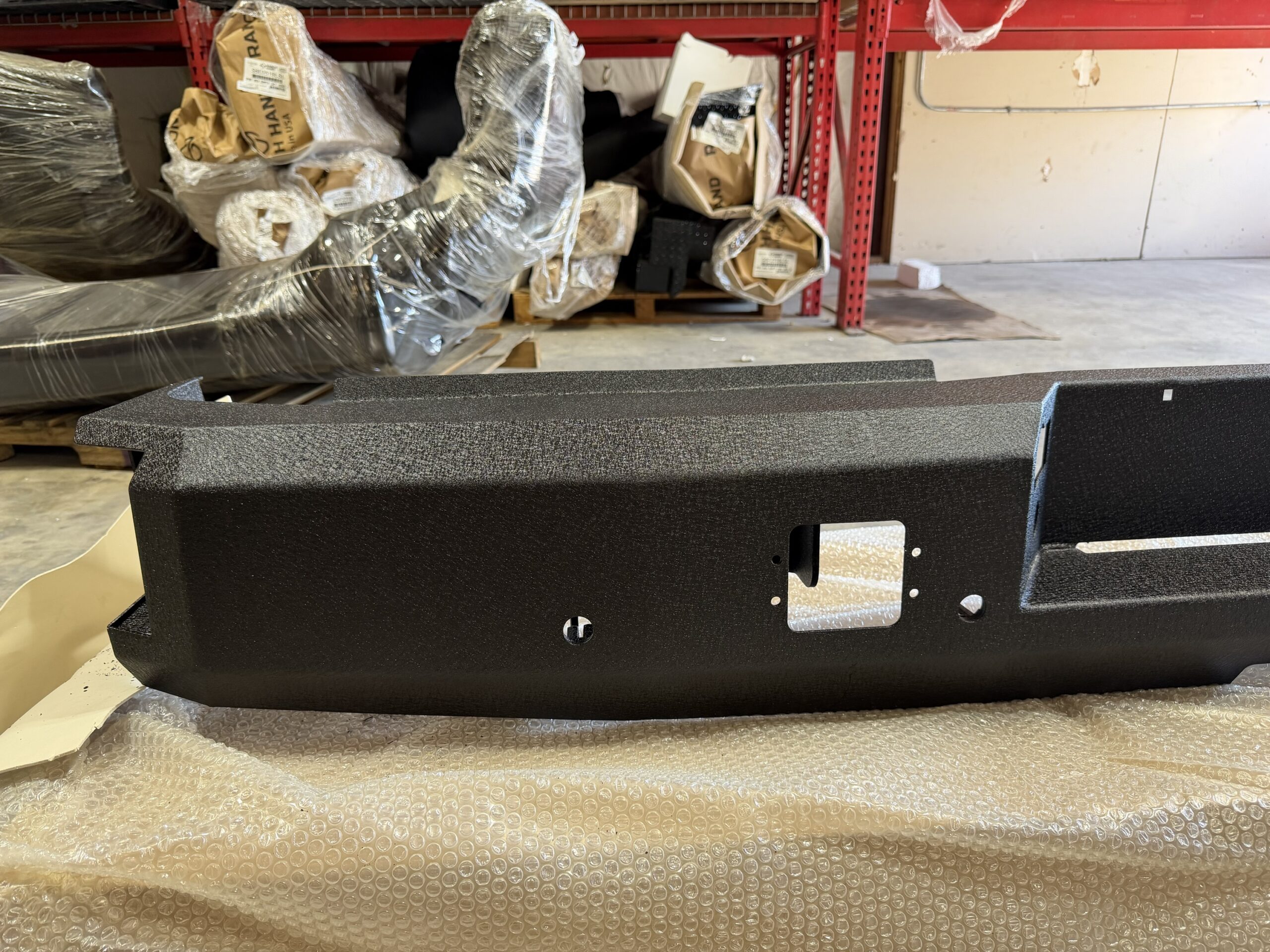 Tough Country Ram rear bumper — mounting hardware