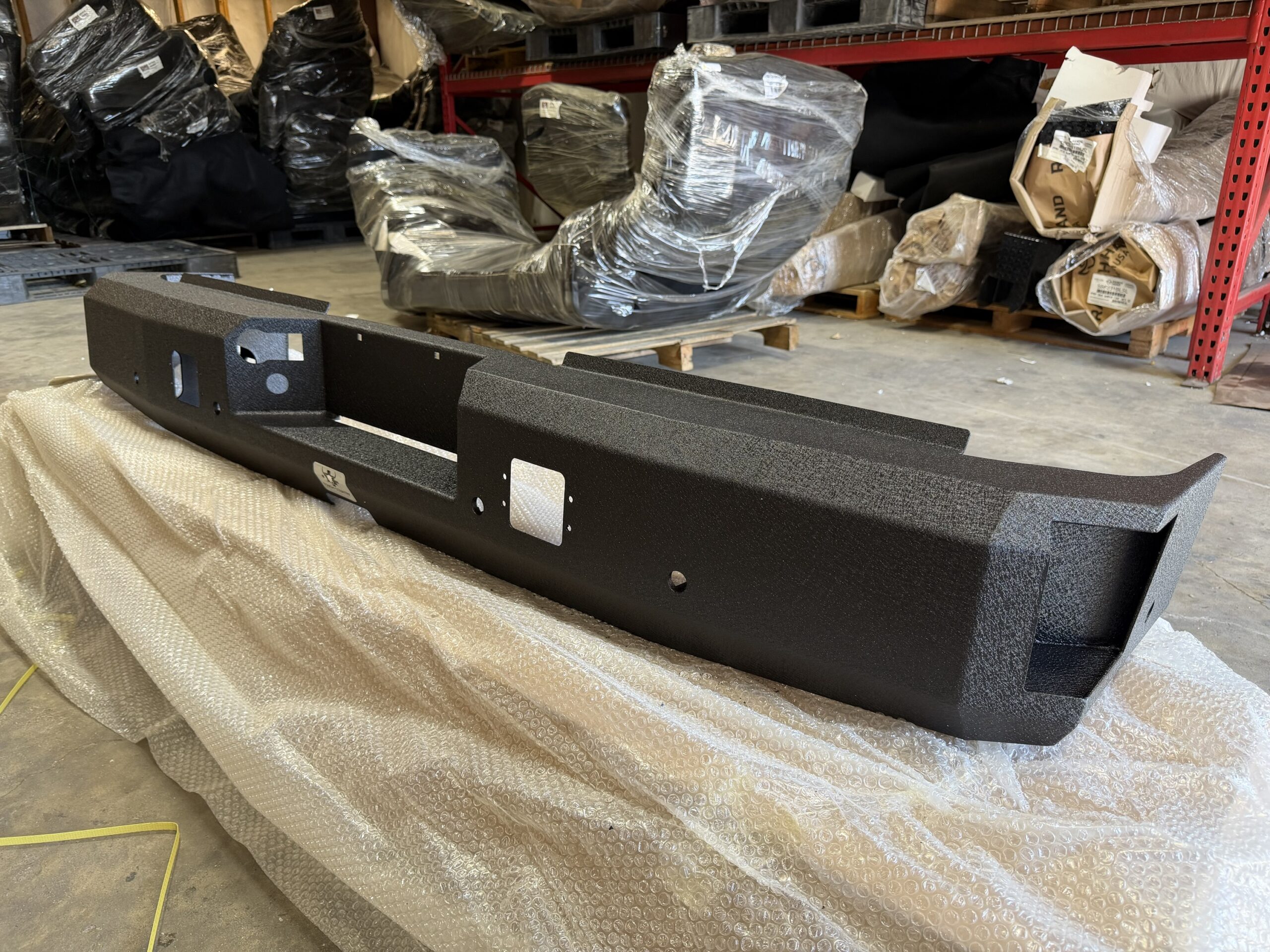 Tough Country Ram rear bumper — back view
