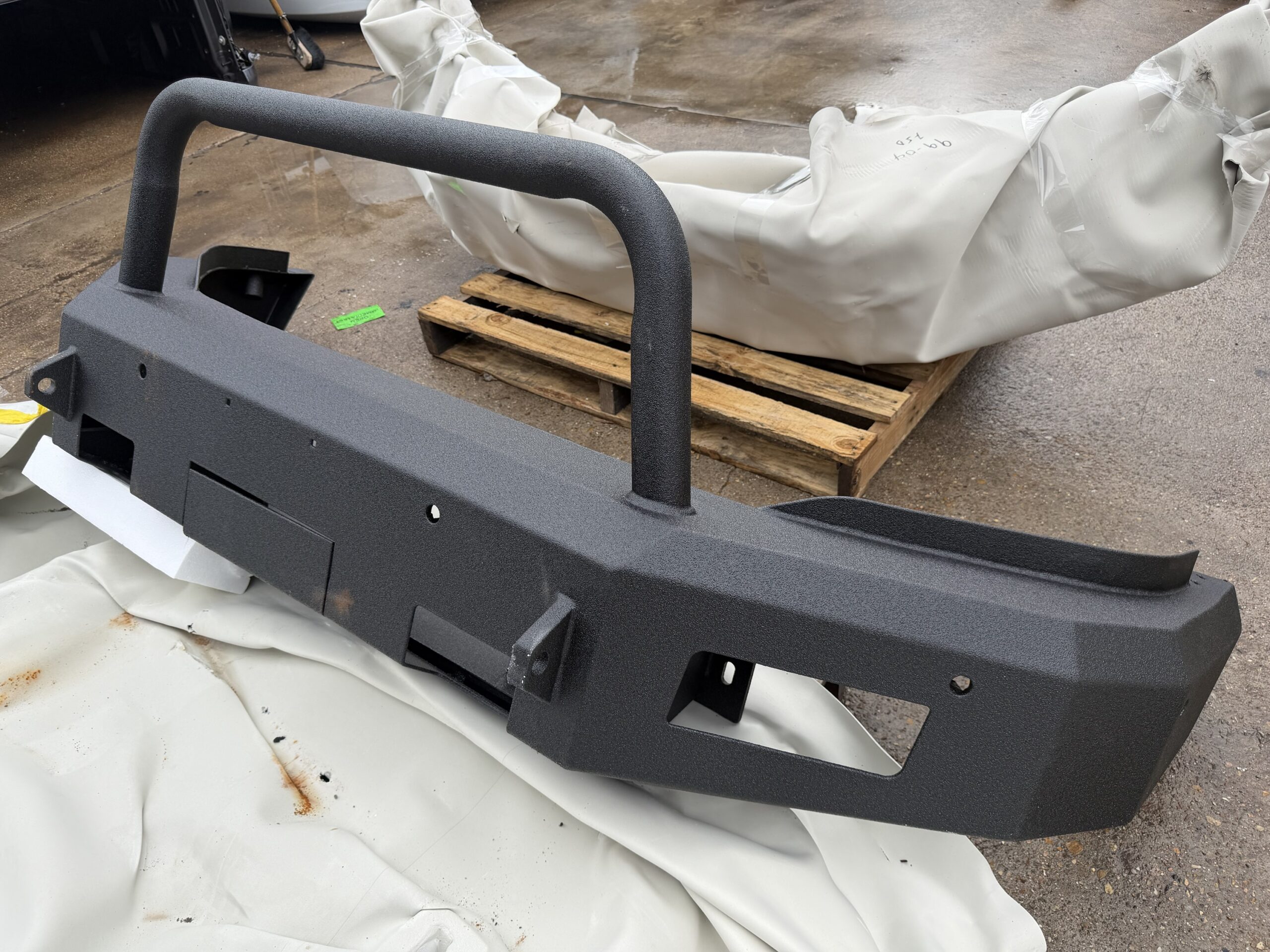 Tough Country Bullnose Ram 2500 — finish and texture