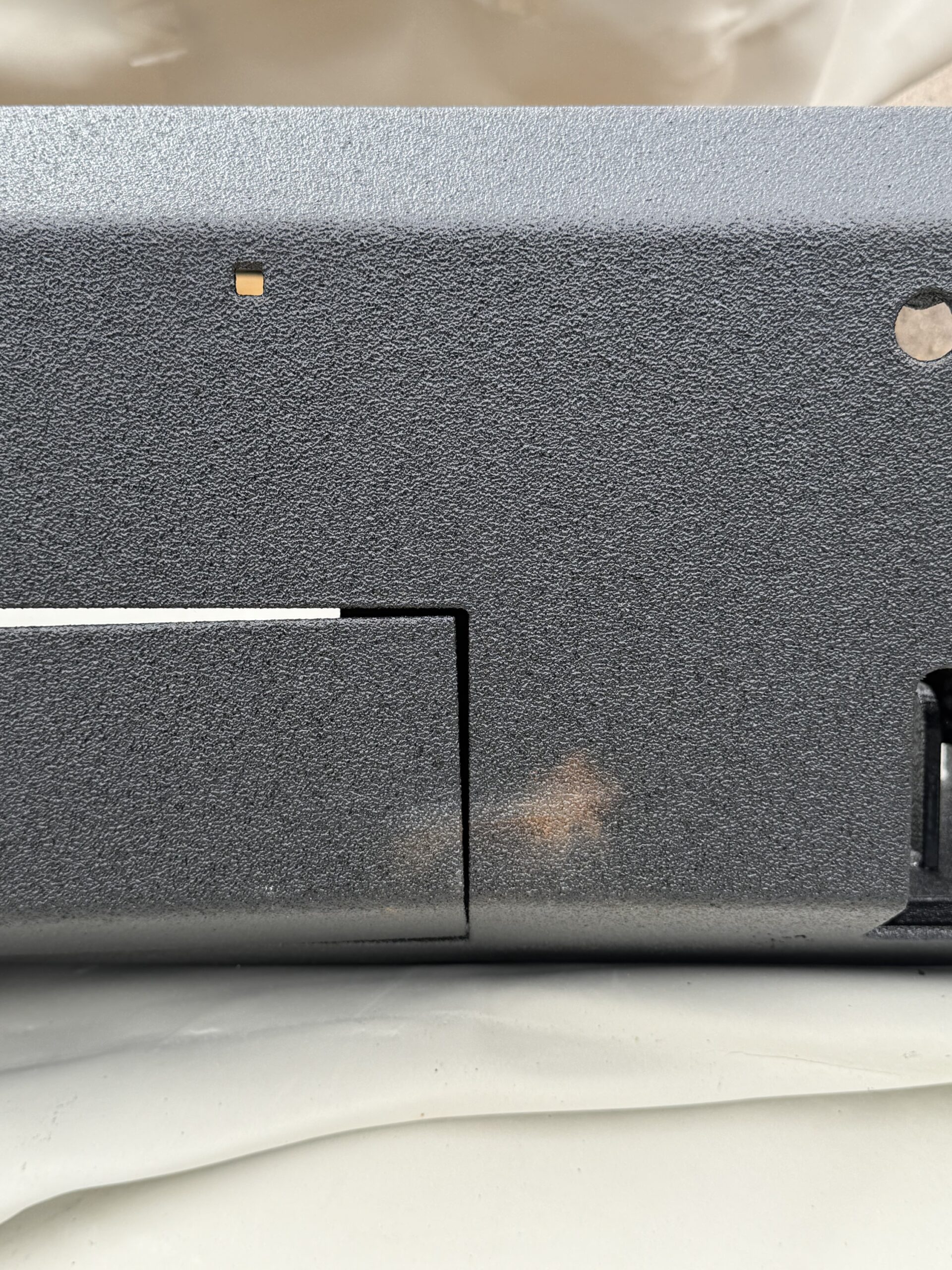 Tough Country Bullnose Ram 2500 — installed angle