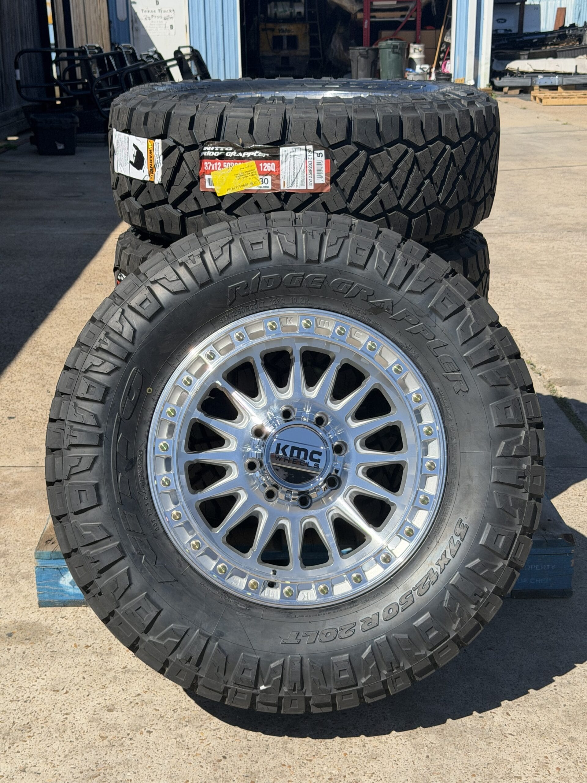 KMC IMS KM552 wheels — wheel side profile