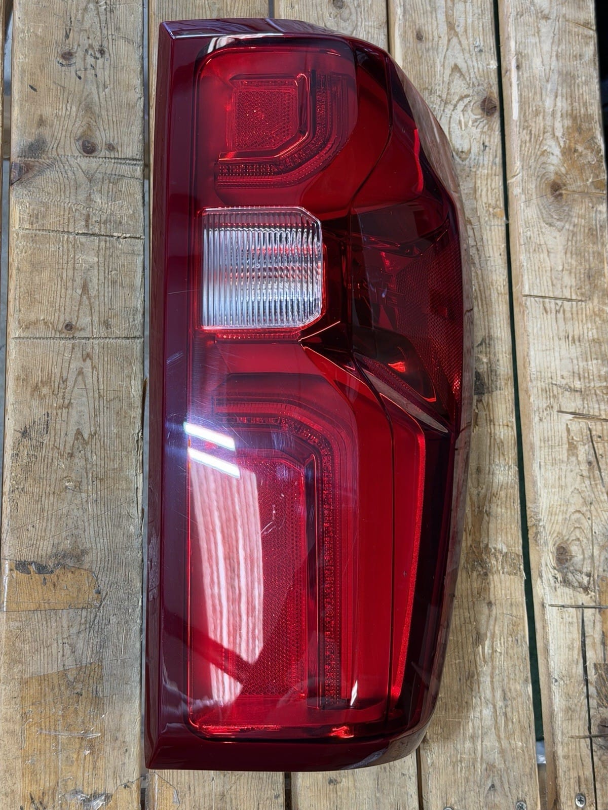 Chevy SILVERADO tail light — back view