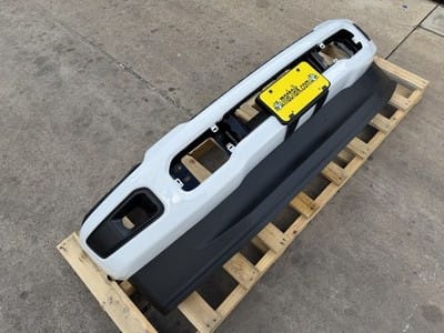 2023-2026 Ford F250 F350 Super Duty Oxford White Front Bumper Fog Light Hole OEM - photo 2
